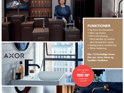 Axor One – Ny udstilling I vores showroom