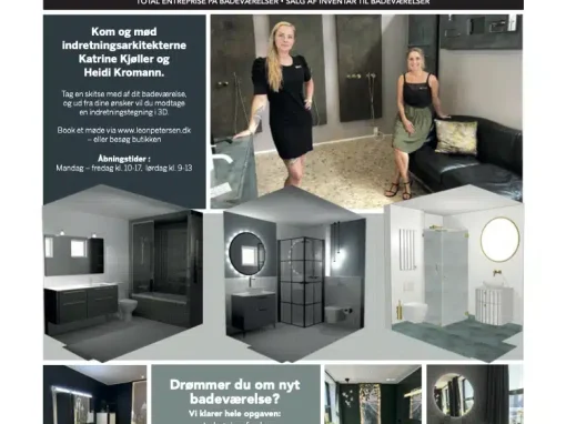 Kom og mød indretningsarkitekterne Katrine Kjøller og Heidi Kromann.